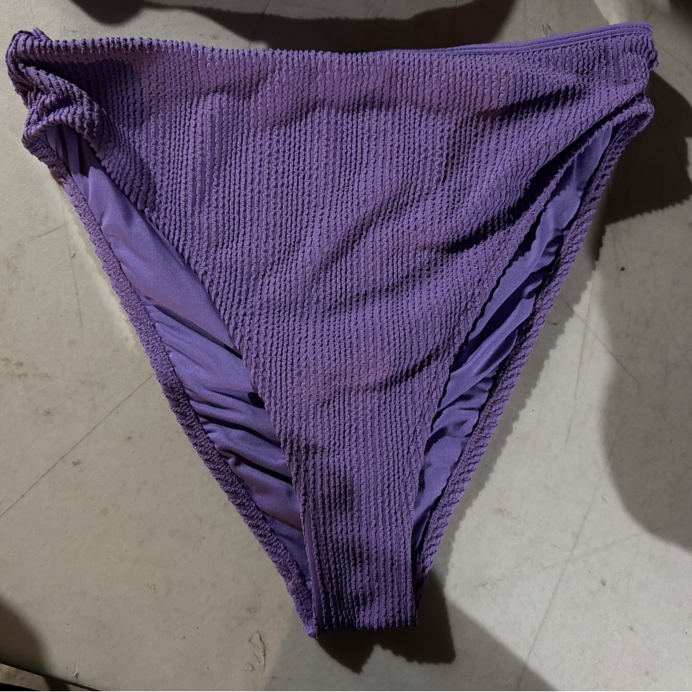 Old Navy Lavender Bikini Bottom High Waist